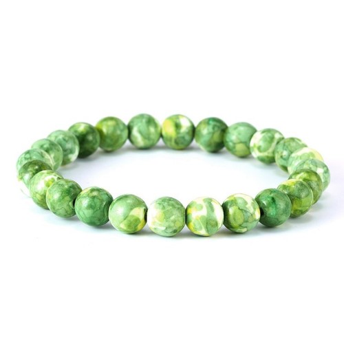 8mm Natural Stone Crown Tiger's Eye African Roar Round Beads Bracelet Bangle - Picture 23 of 30