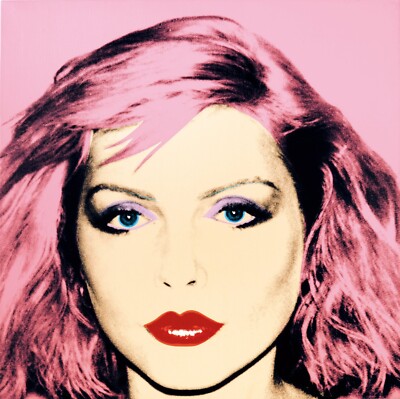 ANDY WARHOL Pop Art Poster or Rolled Canvas Print ''DEBBIE HARRY''
