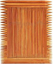 75 Pcs Double Pointed Knitting Needles Set, Carbonized Bamboo Knitting Needles,