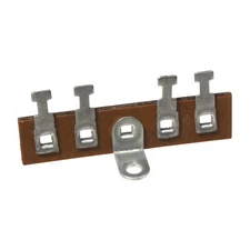 5pc Terminal Strip 4 Lug Miniature No Shared Connectors Phenolic