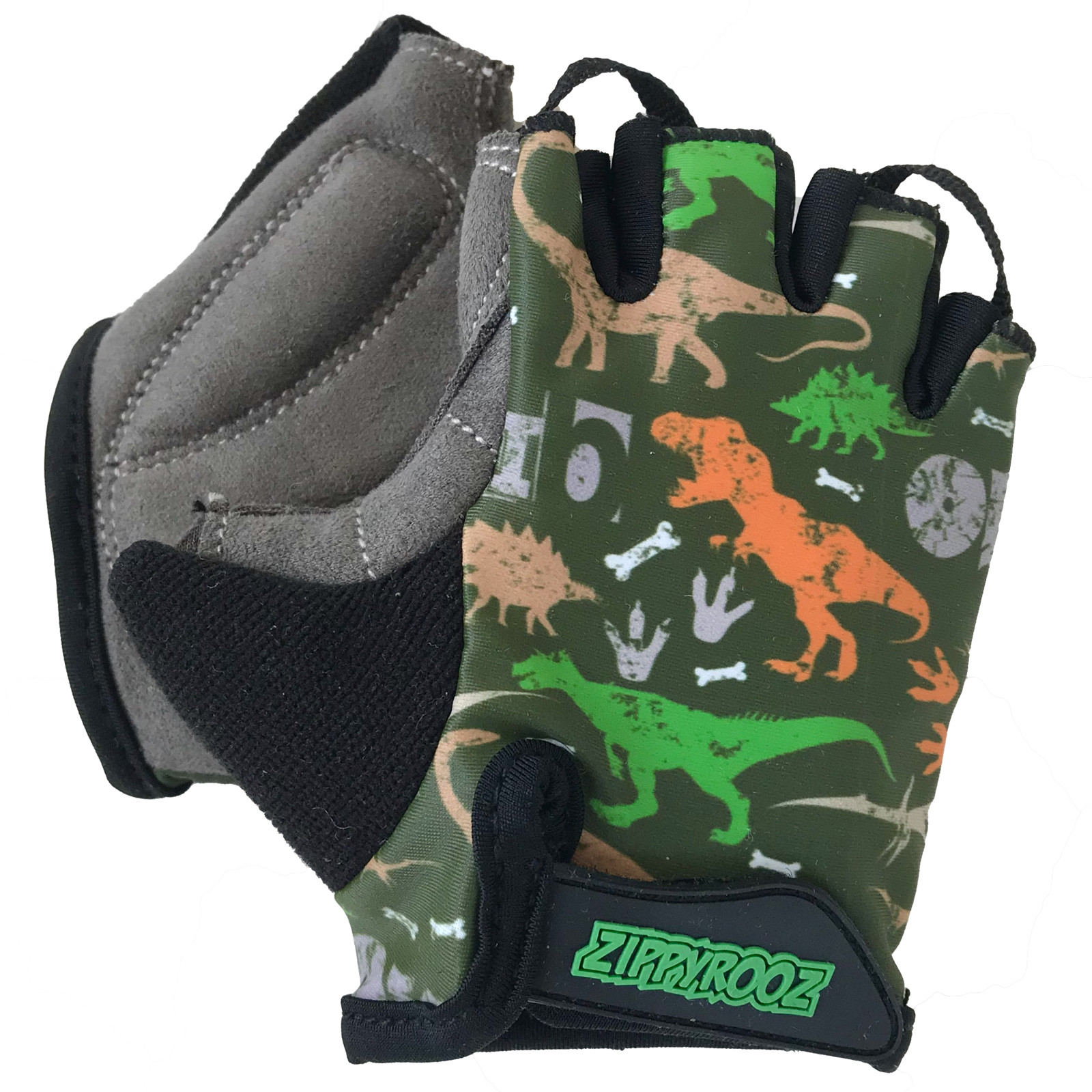 ZippyRooz Dinosaurs Toddler/ Little Kids Bike Glove Sport Ha