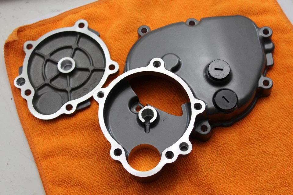 Kawasaki Ninja ZX6R 636 2013-2023 motor lado ralentí rueda loca cubierta de arranque Foto 4 de 4