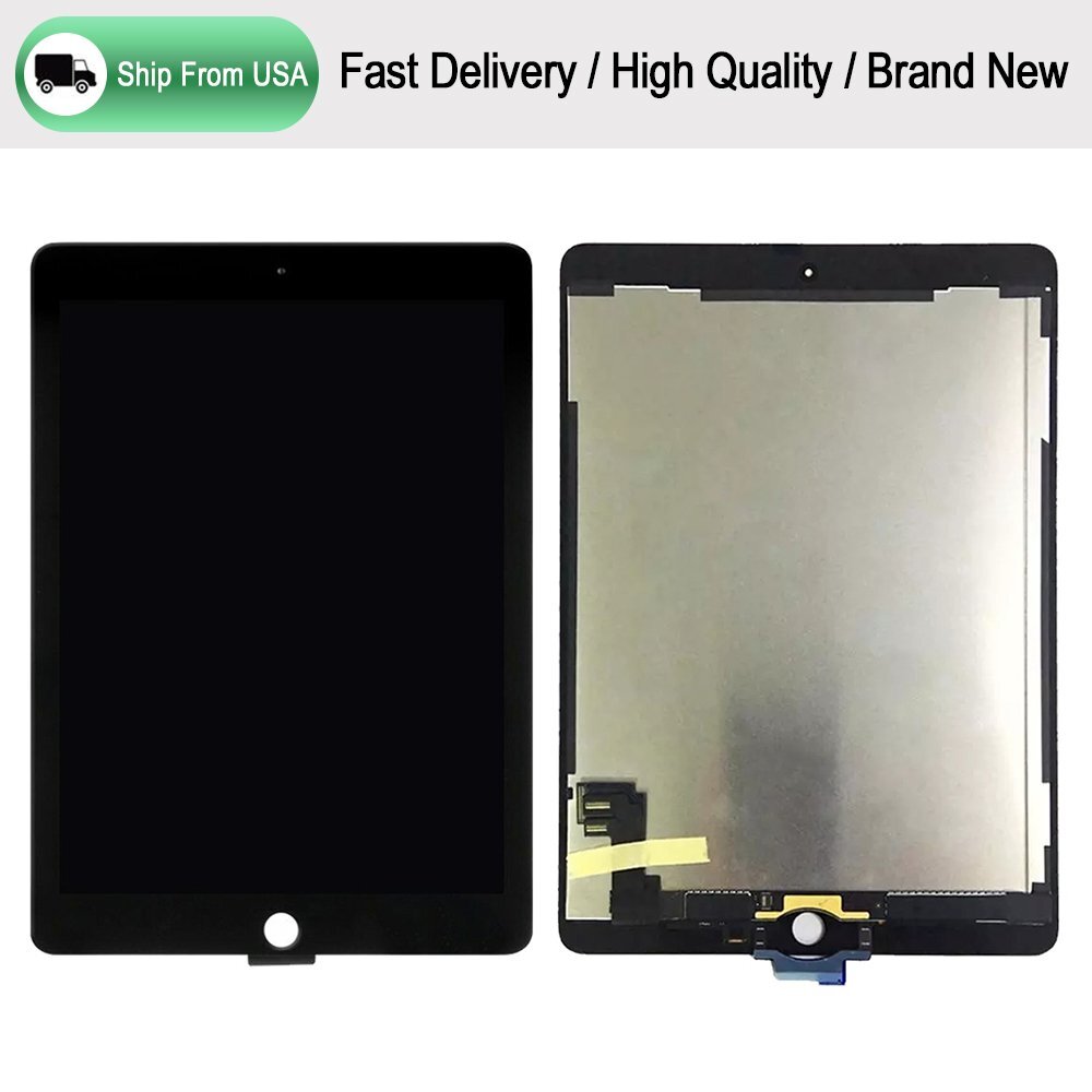 Black For iPad Air 2 A1566 A1567 LCD Display Touch Screen