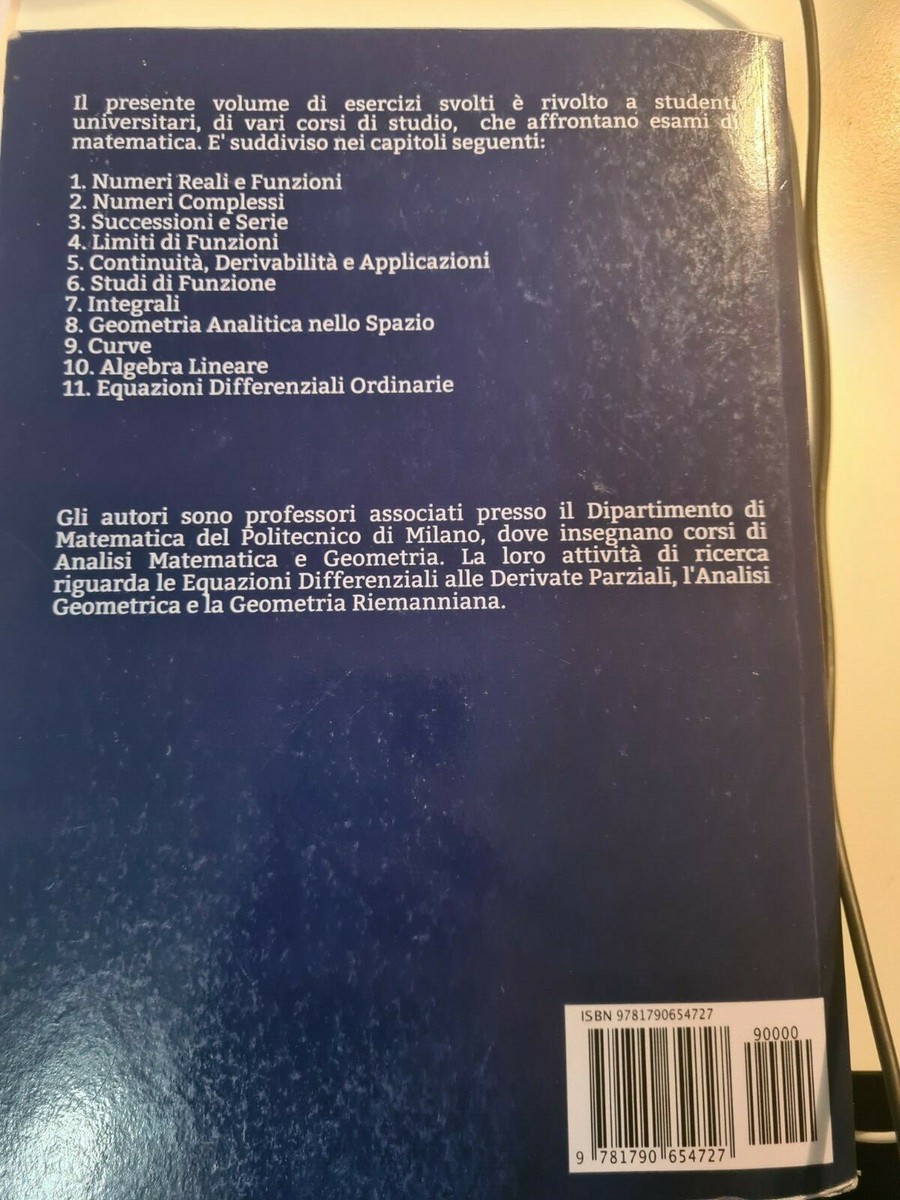 Esercizi Svolti Di Matematica: Geometria Analitica - Libro Con Problemi E Soluzioni - Foto 9