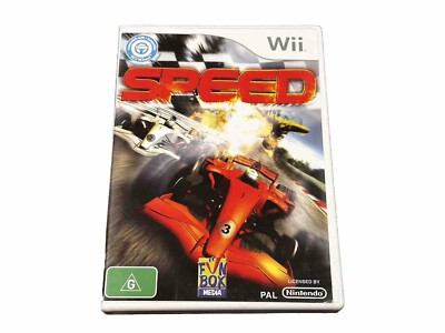 Speed Wii Game And Booklet In Great Condition   Free Post!