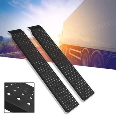 2pcs 160cm Auffahrrampe Verladerampe Laderampe Motorradrampe Auffahrhilfe Rampe