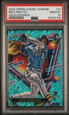 Nick Pratto - 2023 Topps Cosmic Chrome Aqua Equinox RC   PSA 10   #151/199