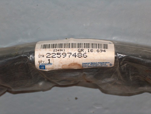 1997-2003 Chevy Malibu AC Delco GM NOS Upper Rear Door Weather Strip Seal RH - Picture 6 of 6