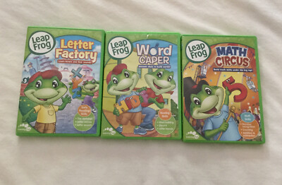 知育玩具 LeapFrog DVD set & Reader & word caper Pre-Owned Leapfrog: Math Circus / Word Caper - Walmart.com