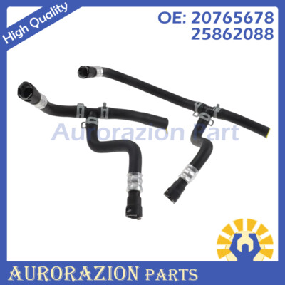 2x Inlet & Outlet Engine Heater Hose Fits For Chevrolet Buick Enclave ...