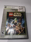 Xbox 360 live LEGO STAR WARS THE COMPLETE SAGA Video Game + Manual Platinum Hits