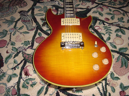 OVATION ULTRA ELECTRIC GUITAR GP HARD BODY TIGER MAPLE 1431-1  1984/85  RARE