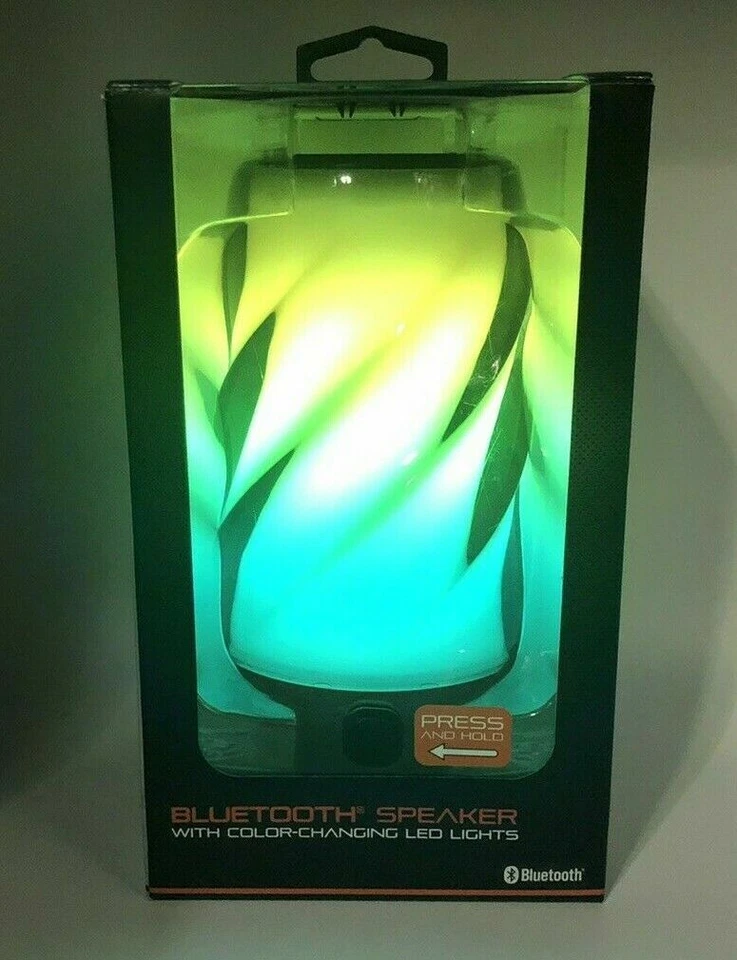 Blackweb Bluetooth Speaker With Color Changing LED Lights Brand New  - Image 3 of 4
