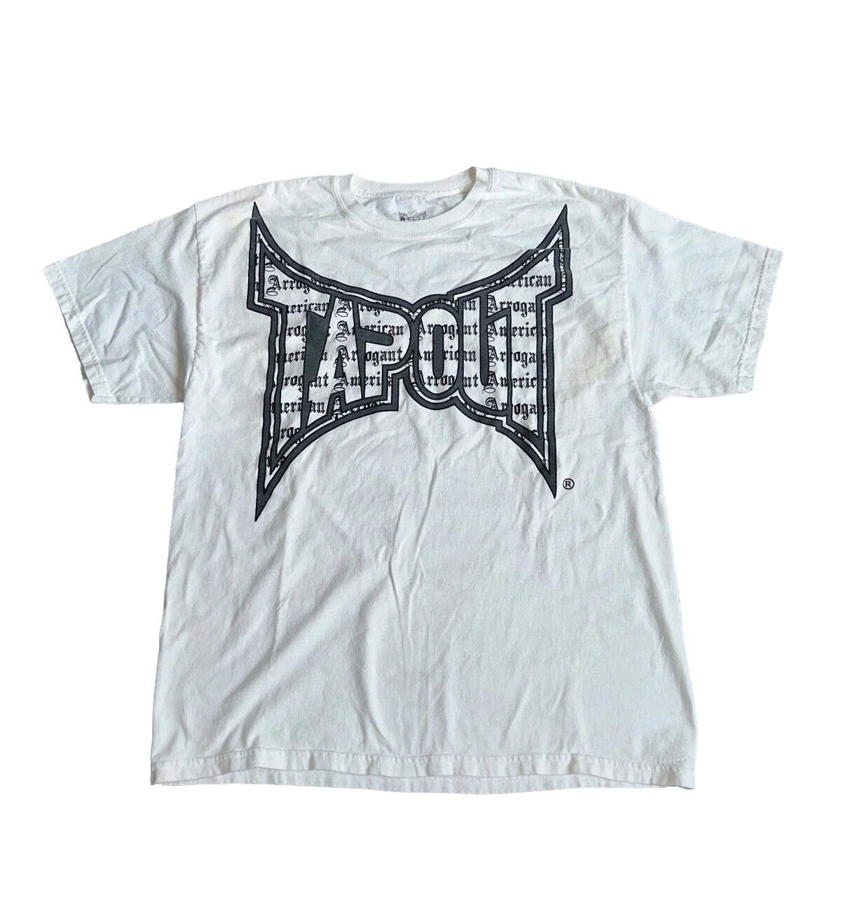 Tapout Short Sleeve White Shirts for Men