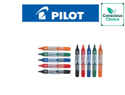 Pilot Begreen V Board Master Whiteboard Marker Pens Bullet Tip Chisel tip UK
