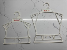 2 Vintage HealthTex Plastic Children's Clothes Hangers