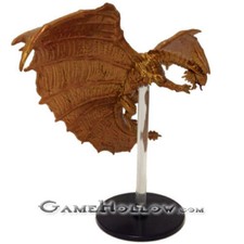 D D Miniatures Tyranny of Dragons COPPER DRAGON 32 Large