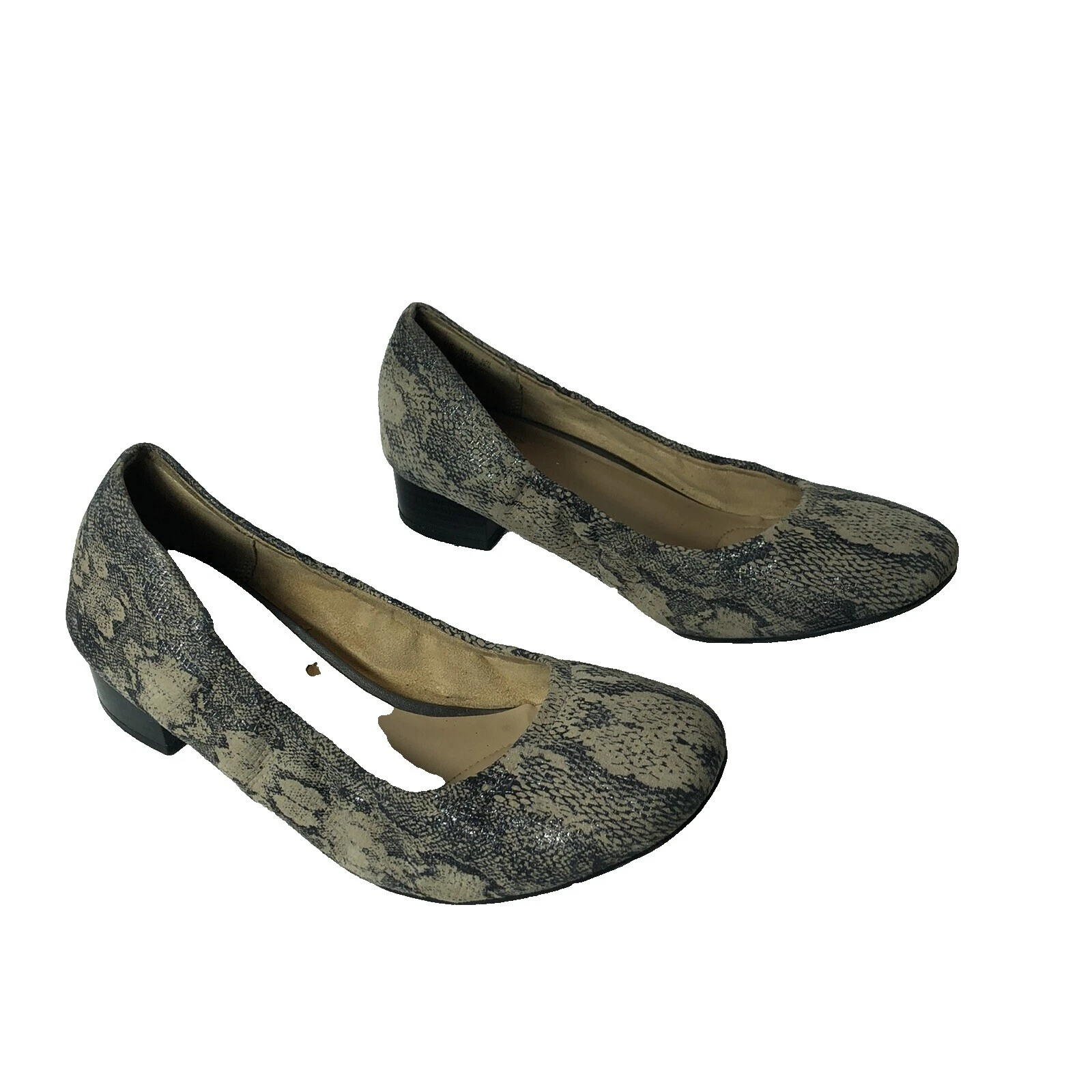 Parte superior de cuero de mujer Naturalizer Serpiente