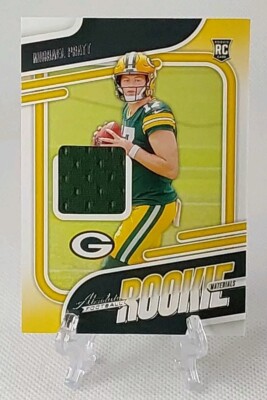  2024 absolute MICHAEL PRATT (rookie/patch) football card #ARM-MPT  *Packers*