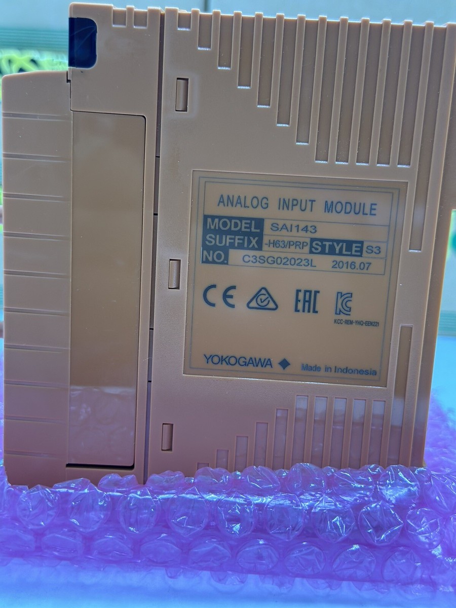YOKOGAWA SAI143-H63/PRP S3 ANALOG INPUT MODULE | eBay