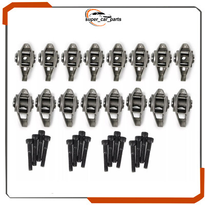 Rocker Arms With Trunion Kit For Chevrolet GMC LS3 L99 L76 L92 LS9 LSA 6.0L 6.2L
