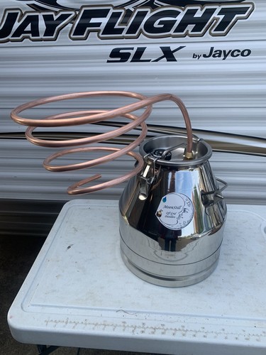 MoonStill-HD 5.3 Gal Water Distiller 304 Stainless Steel Off Grid, Veteran Built - Picture 7 of 12
