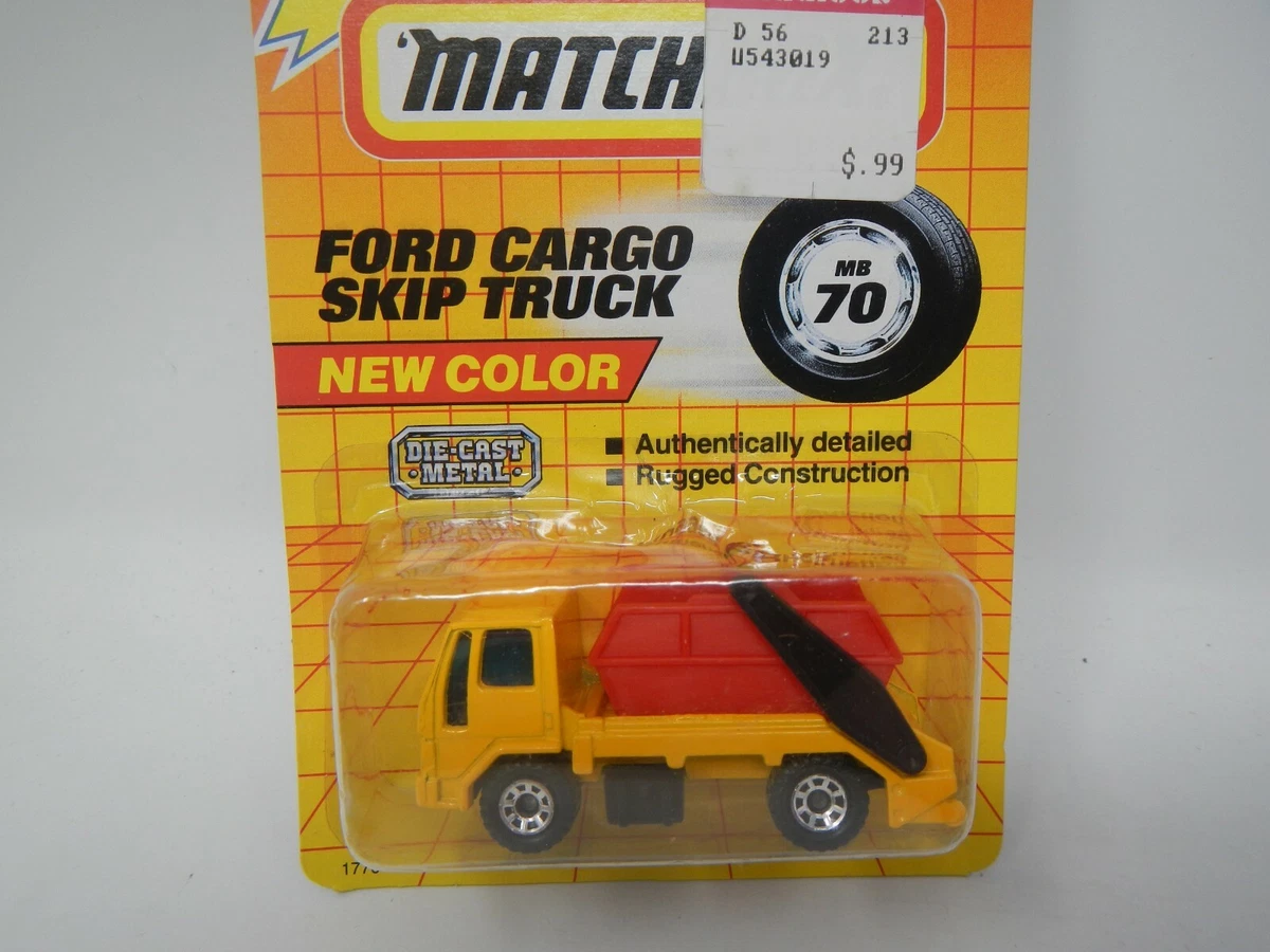 Matchbox ford sale cargo skip truck