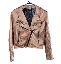 Disney Store Women's Maleficent Biker Jacket S Sleeping Beauty 60th Anniversary
