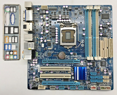 Gibabyte GA-H55M-USB3 REV:2.0 DDR3 - mATX - Sockel 1156 - mit I/O Shield #M2539
