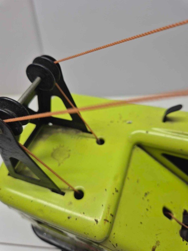 Vintage Lumar Contractors Marx Powerhouse Mobile Crane Truck, Tinplate