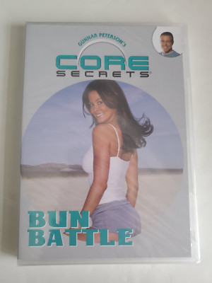 Gunnar Peterson's Core Secrets Bun Battle DVD Brand New 2003 Guthy-Renker film