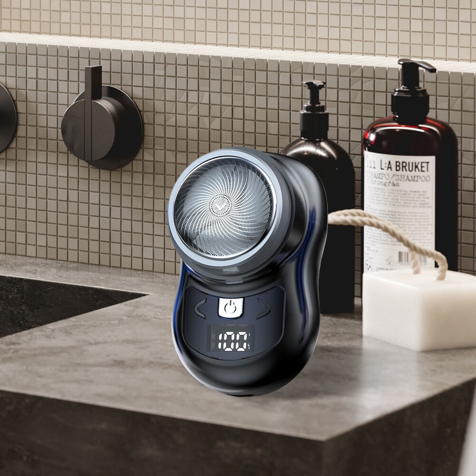 Beard Clipper USB Rechargeable Electric Shaver Portable Removing Chest