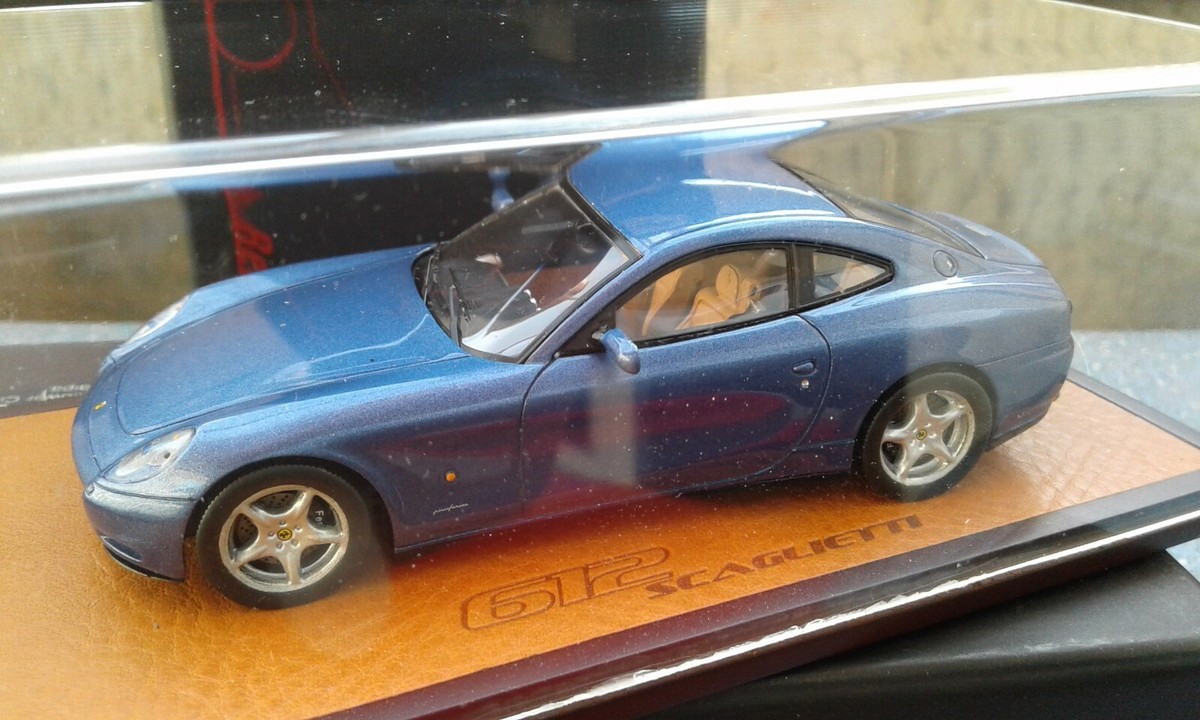 1/43 RedLine FERRARI 612 Scaglietti blue,1997, sealed, on