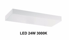 LINEALIGHT REGOLO APPLIQUE LED 24W 3000K 24CM LUCE BIANCA C. ALLUM BIANCO MONOE.