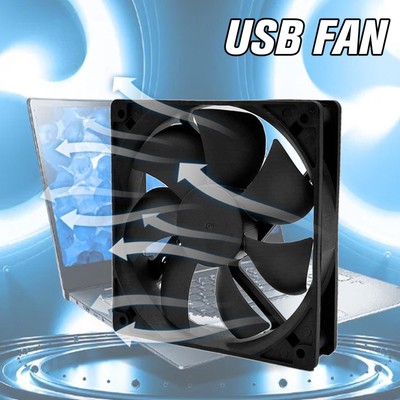 Computer Small Fan USB Fan For PC Computer Case Cooling Fa Cooler I4X1 CYB