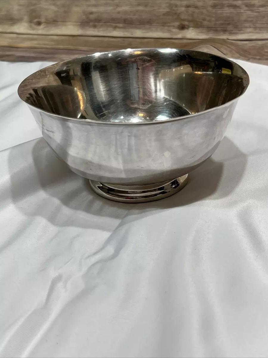 Silver plated footed best sale bowl