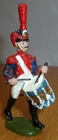 vintage metal soldier - Napoleonic Era - drummer