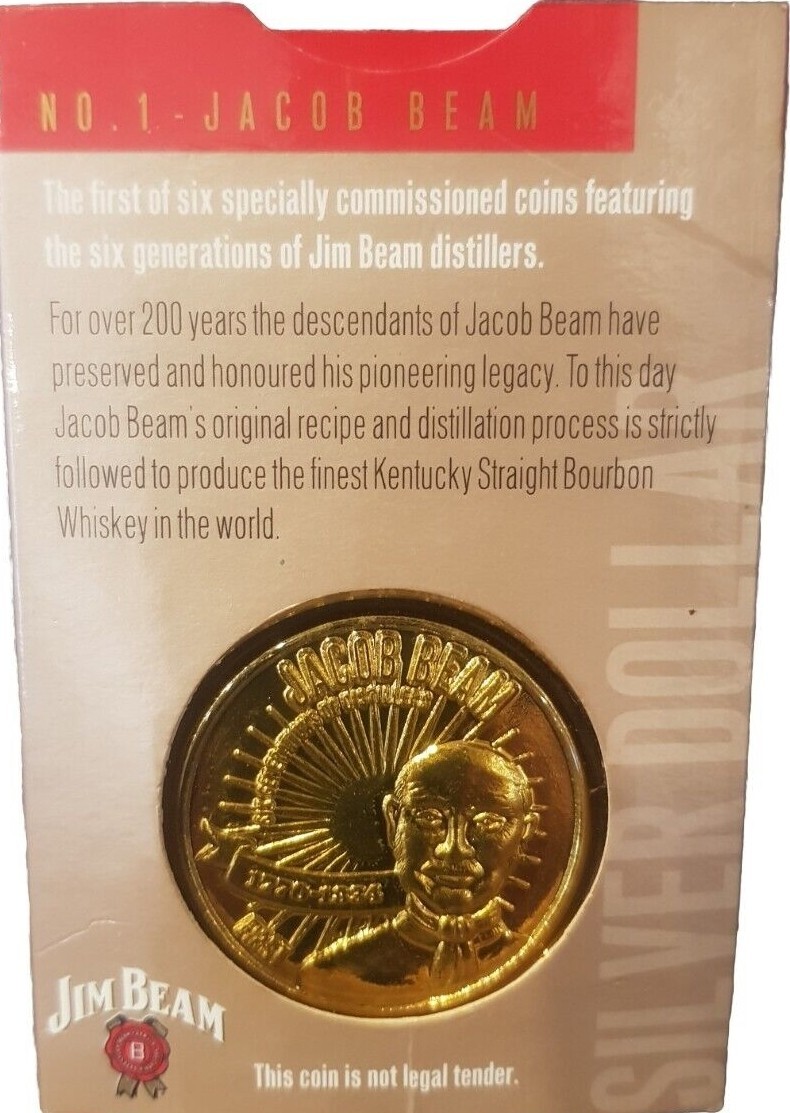 4 x Jim Beam Collector Coins #1-2-3-4 | eBay Australia