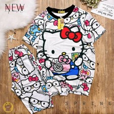 Hello Kitty White Pajamas Set