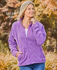 Purple Jacket Size 2x New Machine Washable Deluxe