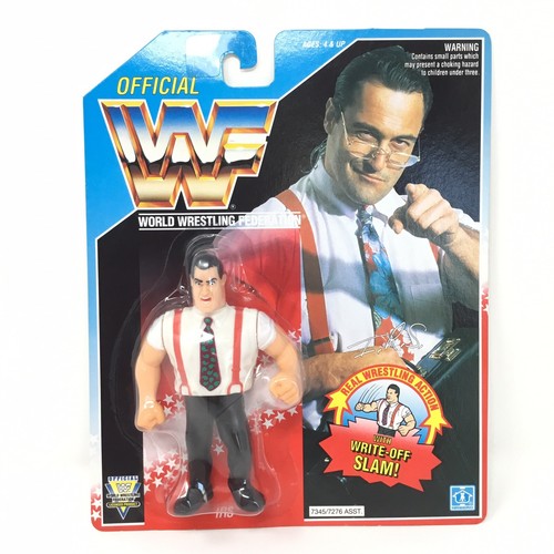 WWF HASBRO MOC IRS IRWIN R SCHYSTER VINTAGE US CAR...