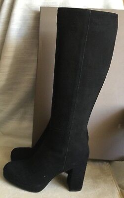 Suede Elegant Boots SHILLA Woman, Black, Size 37,5 Boots Suede Woman | eBay