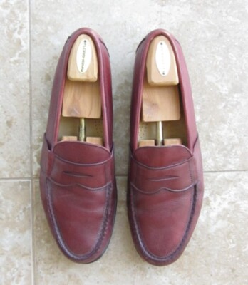 Bill Blass Vintage Leather Loafers Size 12 EUC New Outsoles Mens Vintage Bill Blass Leather Loafers Size 12 EUC New  main image 2