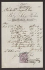 Billhead - 1864 John Forbes Wine Merchant Sauchiehall St Glasgow 20.5 x 13cm