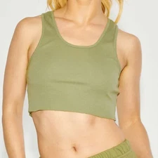 Akire Sport The Perfect Tank Sage green  MEDIUM NWT FAST FREE SHIPPING