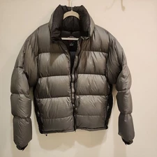 Western Mountaineering Meltdown Down Jacket Grey Mens Size L.  USA