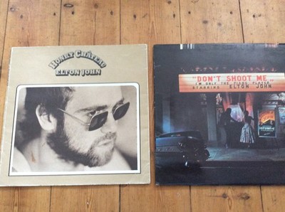 Elton John  [2 LP Vinyl] Honky Chateau + Don't shoot me i'm only the Piano Playe