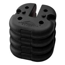 Caravan Canopy Sports 10001200011 Caravan Weight Plates, Black AWNING