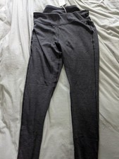 Smartwool Merino Base Layer Leggings Womens Large Black Activewear Pants NWT Gra