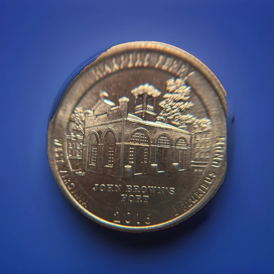 2016-D  Washington Quarter Coin  HARPERS FERRY, West Virginia  John Brown's Fort - Image 2 of 4